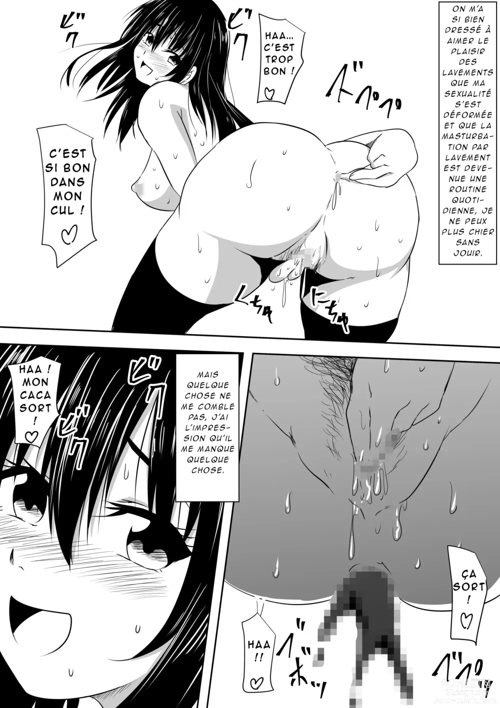 Page 34 of doujinshi Une étudiante transférée a subi un supplice SM pervers