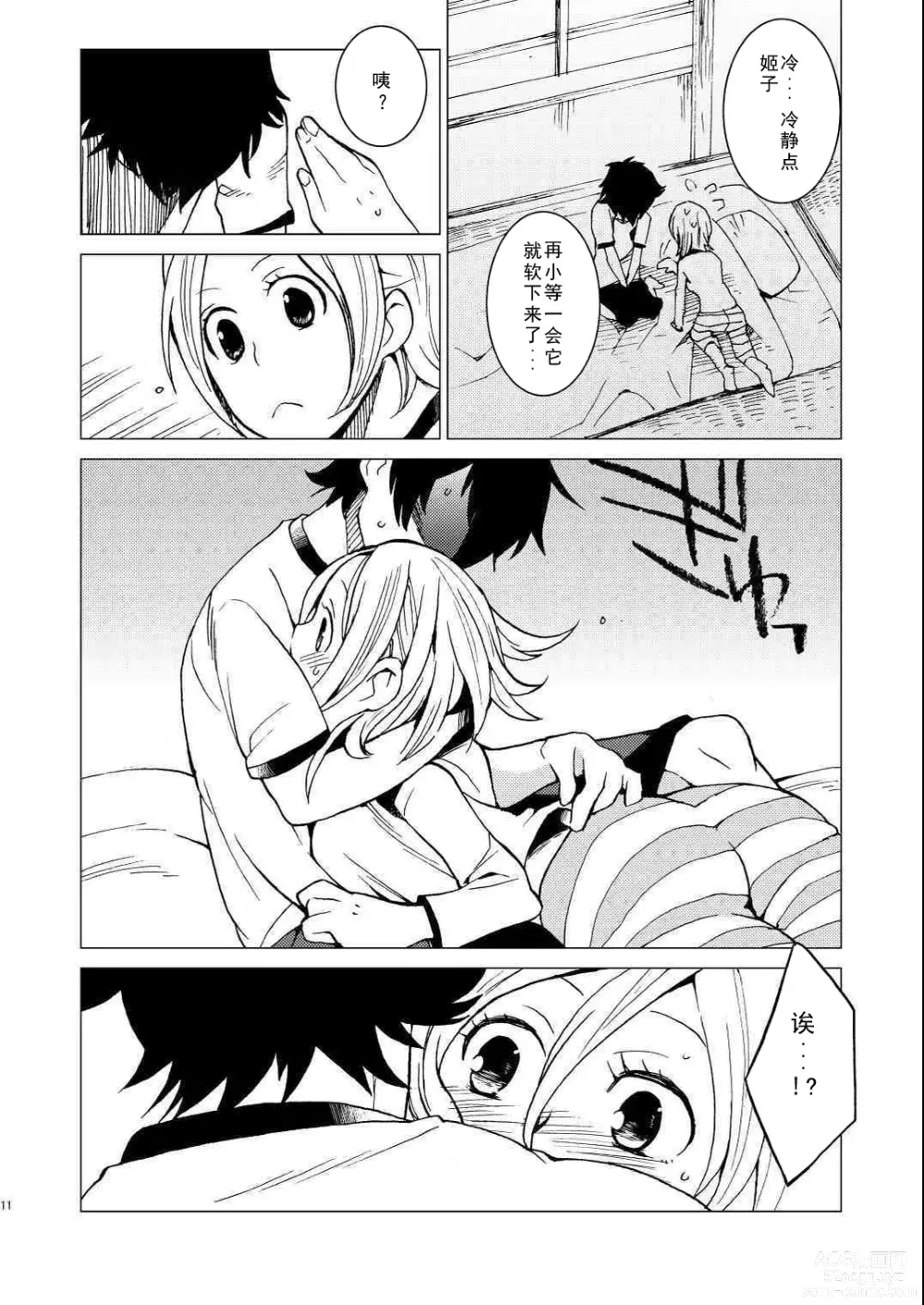 Page 11 of doujinshi Bossun to Himeko no Seikaku ga Irekawatte H na Koto ni Naru Hon