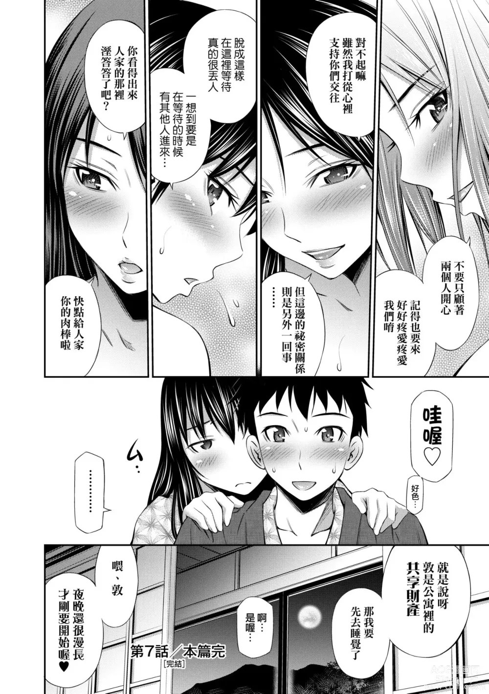 Page 191 of manga Share House e Youkoso (decensored)