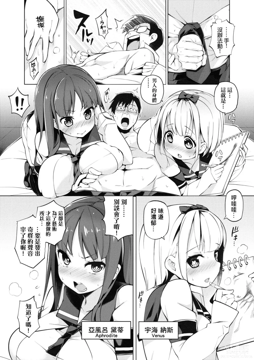 Page 9 of manga Ratai Geijutsubu!! (decensored)