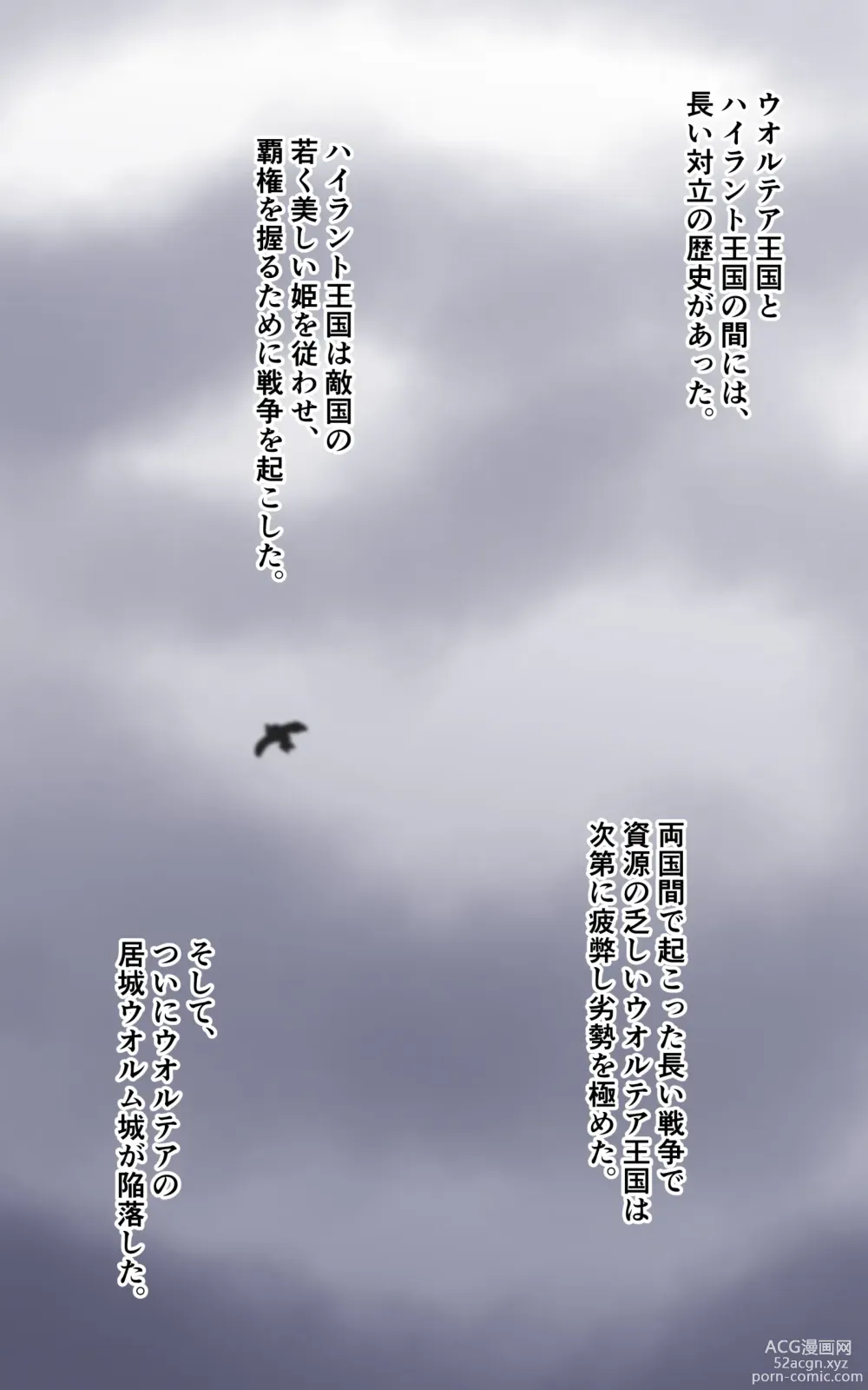 Page 3 of doujinshi Kusuguri Fantasy -Hime o Mamoru Onna Kishi ga Haiboku suru made-