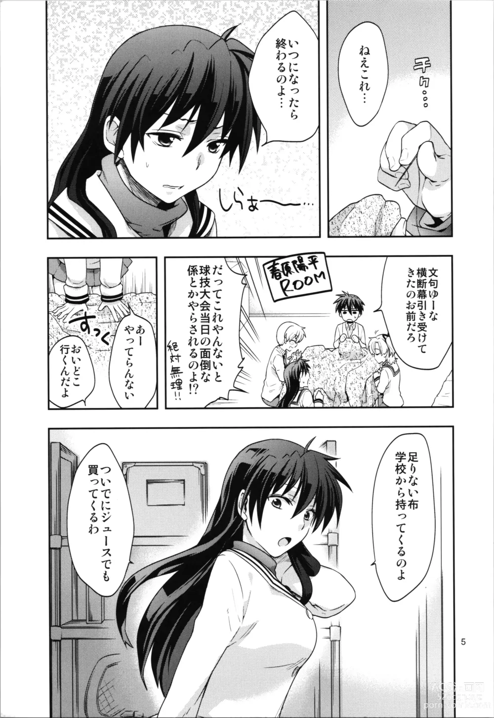 Page 5 of doujinshi Ura Haruhara Mania