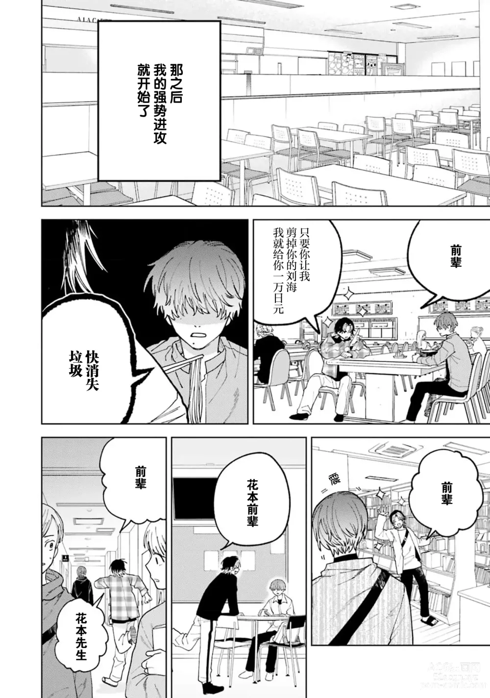 Page 10 of manga 想对可爱的前辈做的事