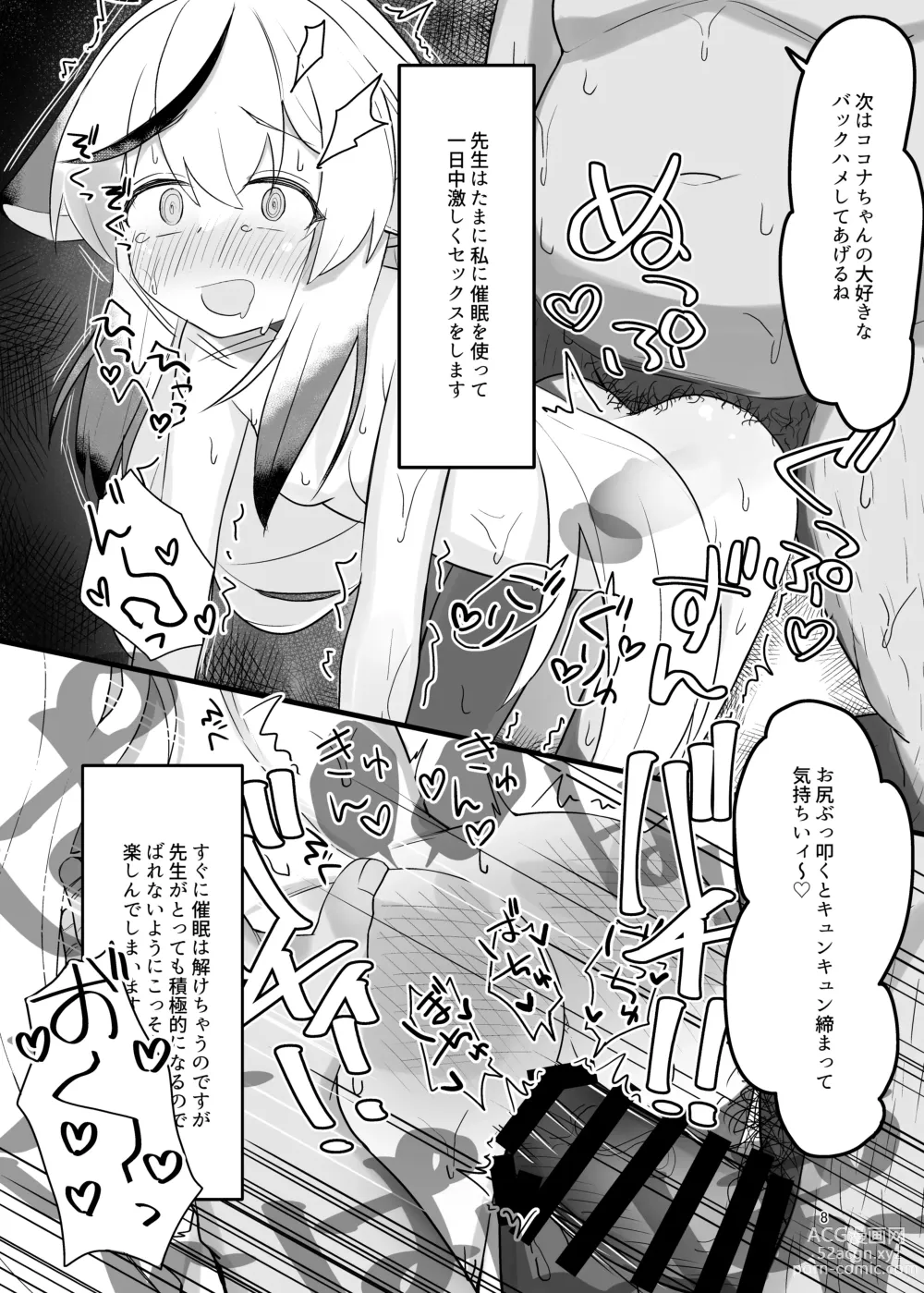 Page 7 of doujinshi Kokona-chan Dosukebe Book