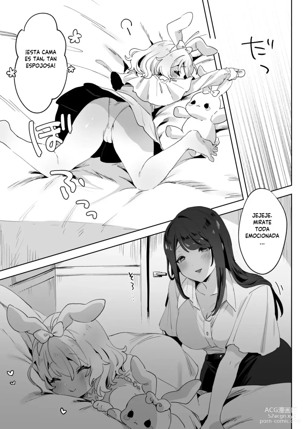 Page 5 of doujinshi Runaway Loli and the Futanari Onee-san