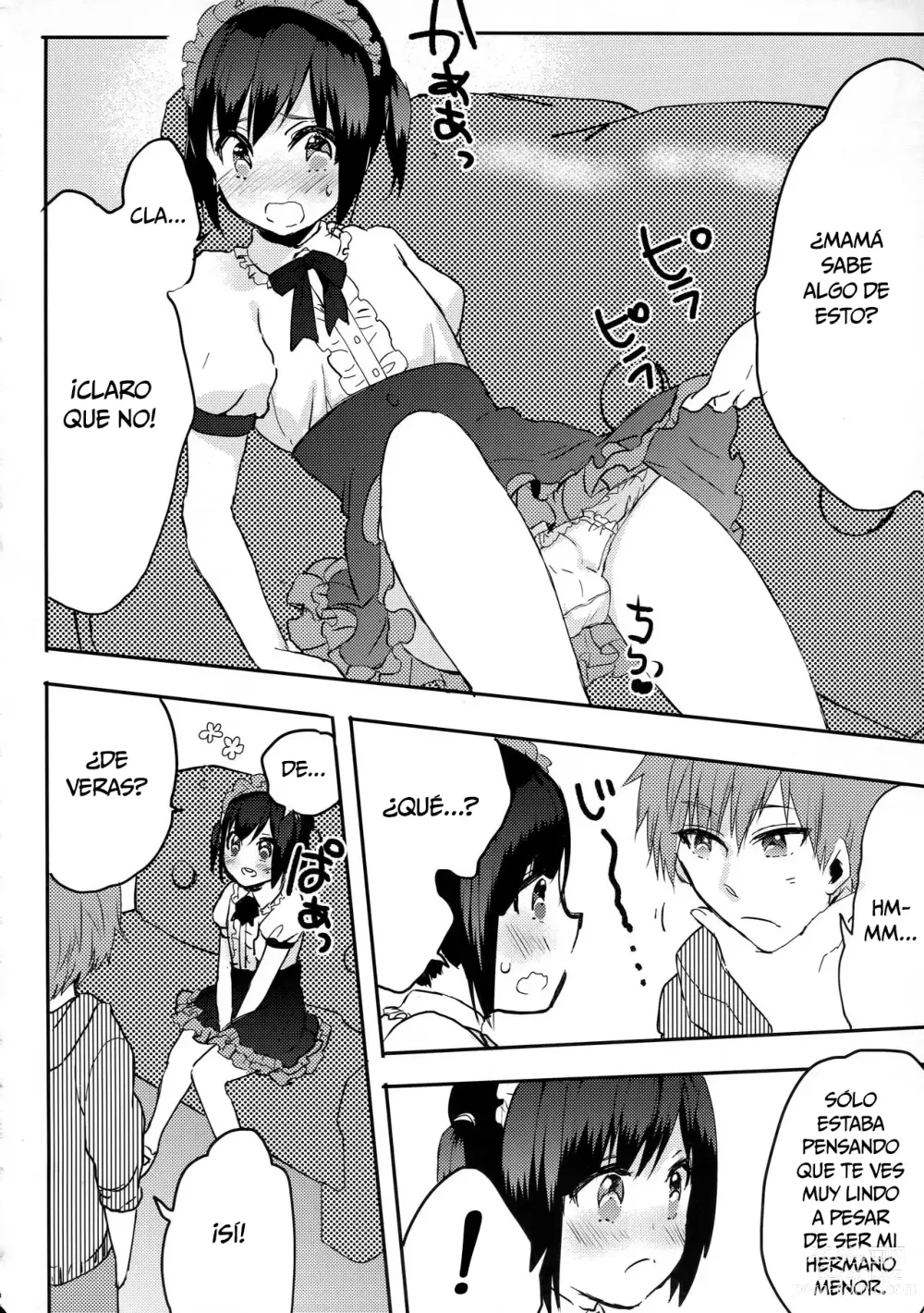 Page 7 of doujinshi Otouto wa Maid-san