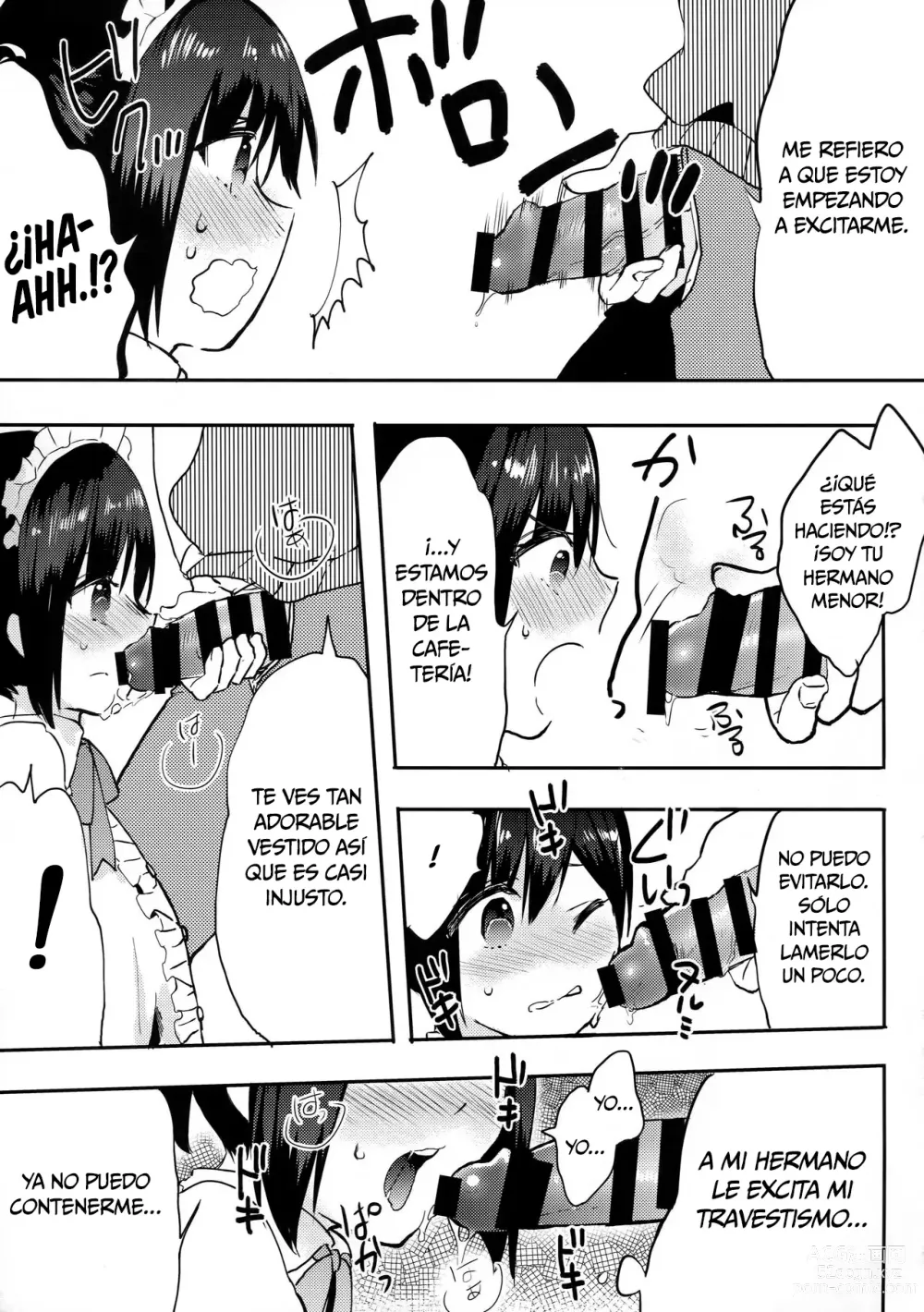 Page 8 of doujinshi Otouto wa Maid-san