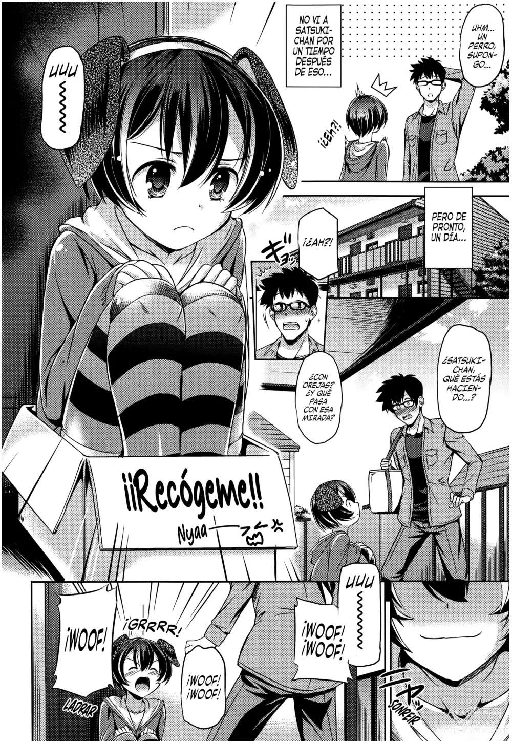 Page 4 of manga Entrenando a un Perrito