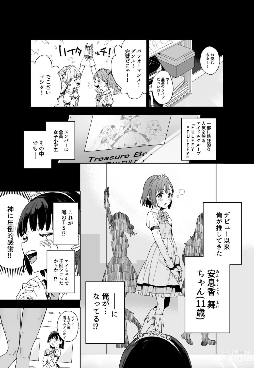 Page 6 of doujinshi Joshi Shougakusei  Idol ni TS Shita kara Member Zenin to LesSe Suru