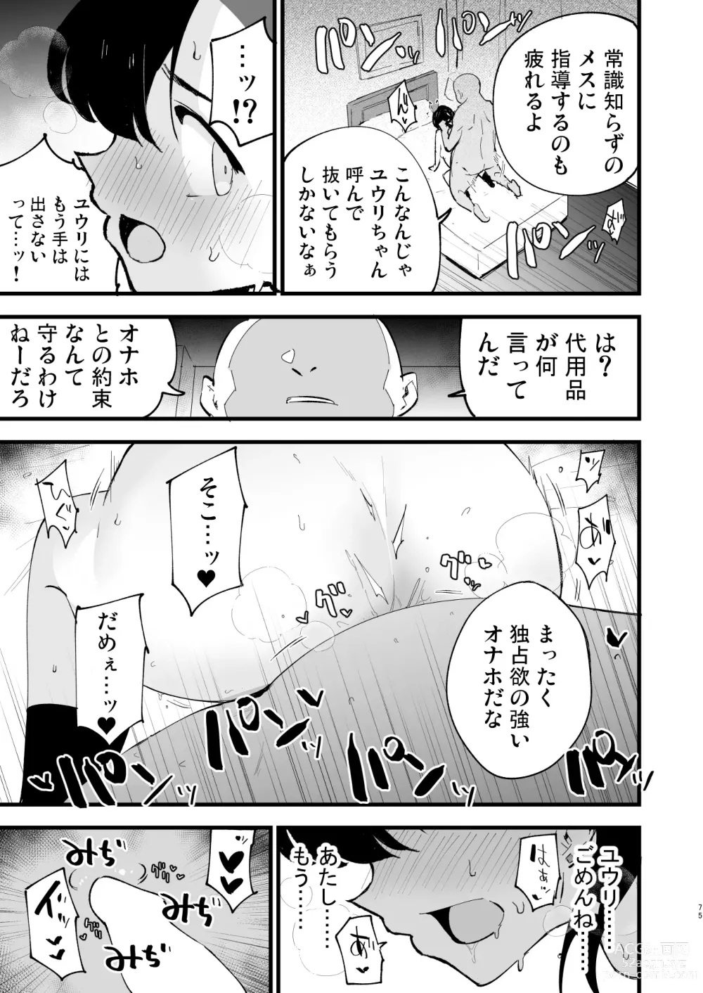 Page 75 of doujinshi Haiboku Yuuri-chan + Marie-chan Soushuuhen