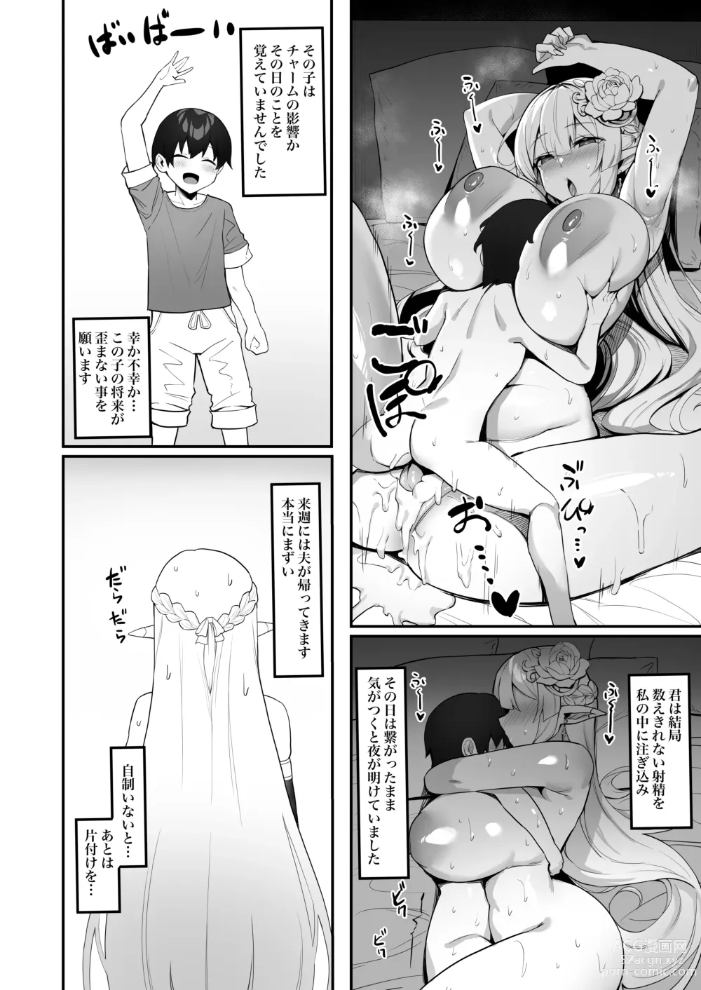 Page 25 of doujinshi Hitozuma Elf wa  Yokkyuu Fuman