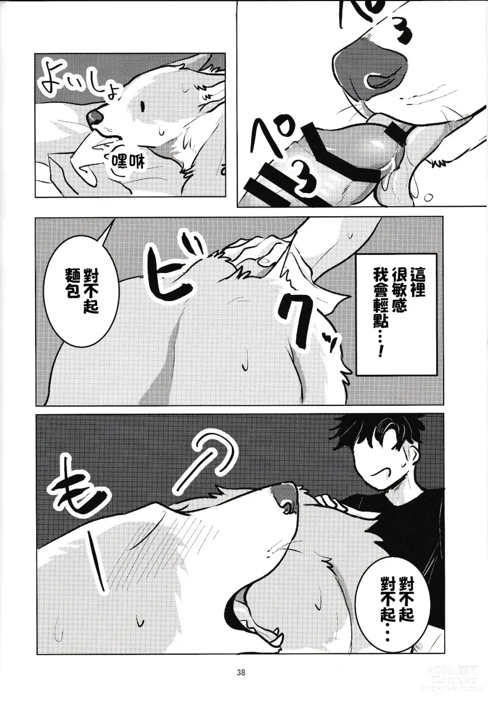 Page 37 of doujinshi 魅惑のパン
