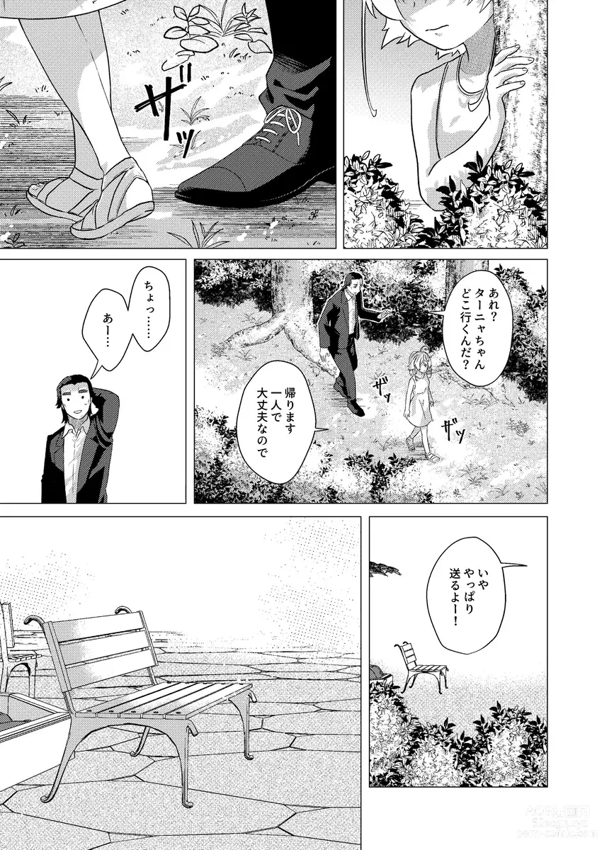 Page 12 of doujinshi Sandome wa Hanasanai
