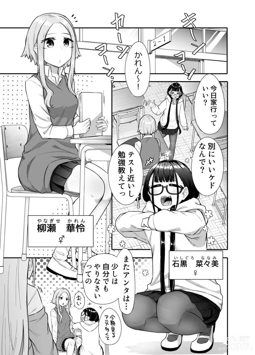 Page 4 of doujinshi Futanari na Koto ga Yuujin ni Barete Ite...