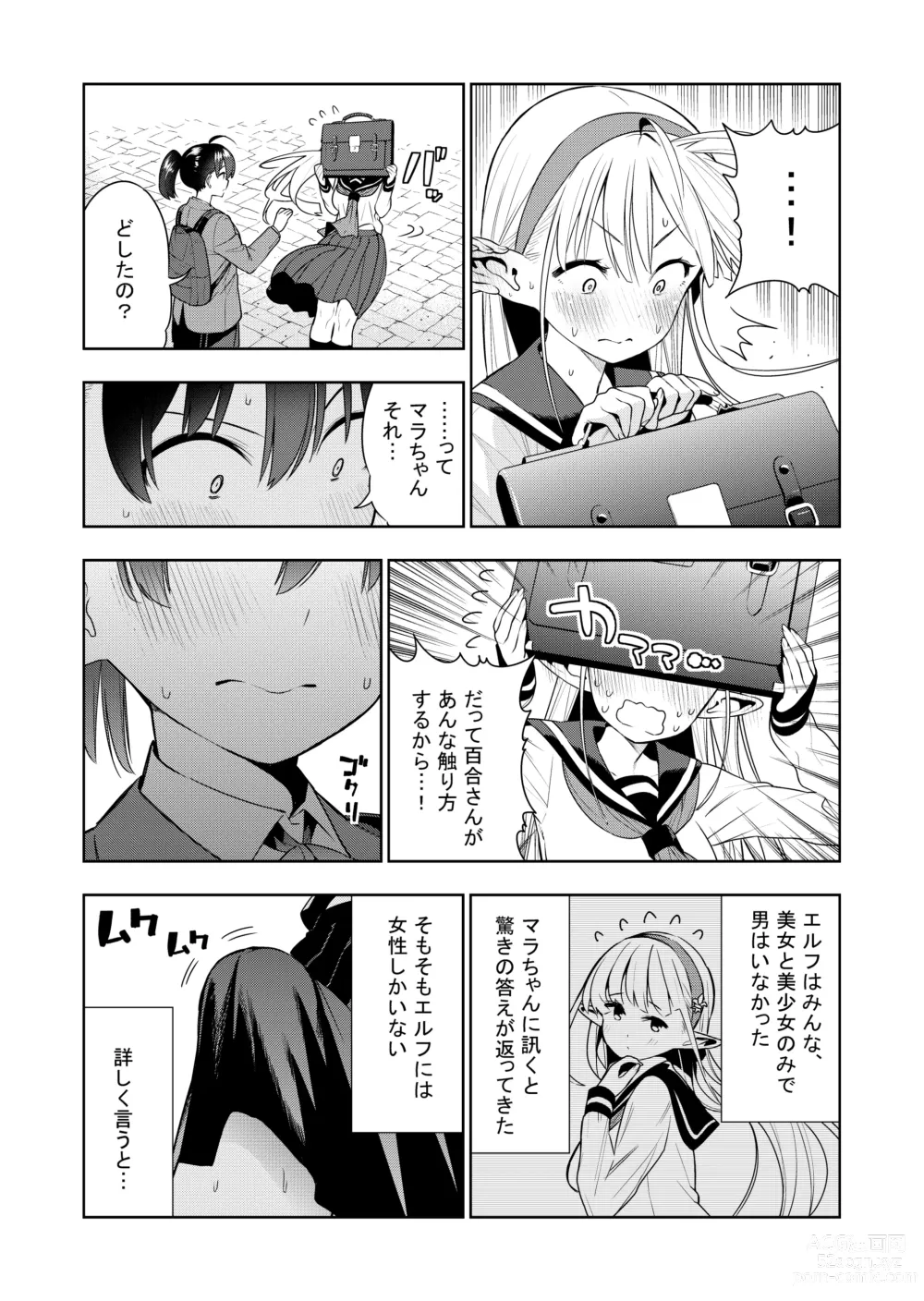 Page 8 of doujinshi Futanari no Elf