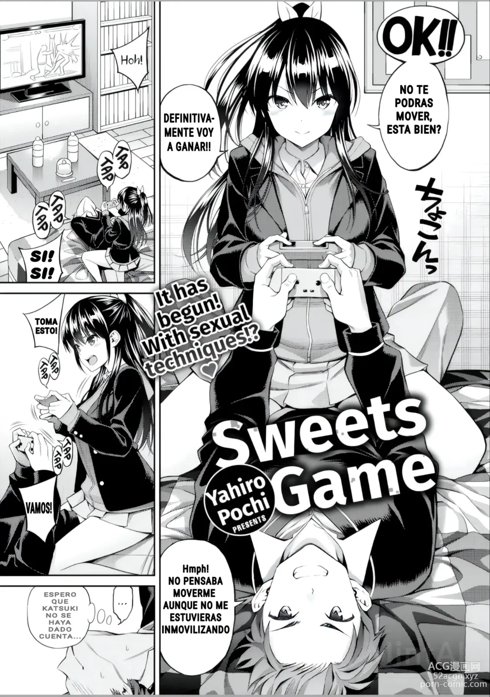 Page 3 of manga Sweets Game