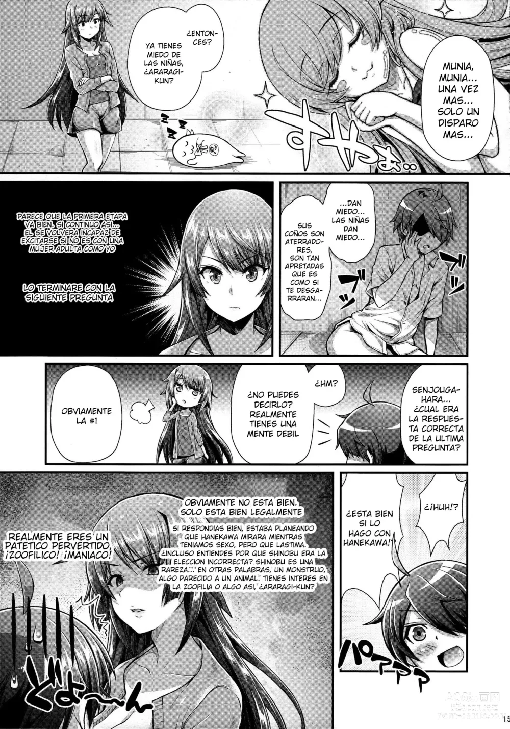 Page 14 of doujinshi Pachimonogatari Part 12: Koyomi Reform