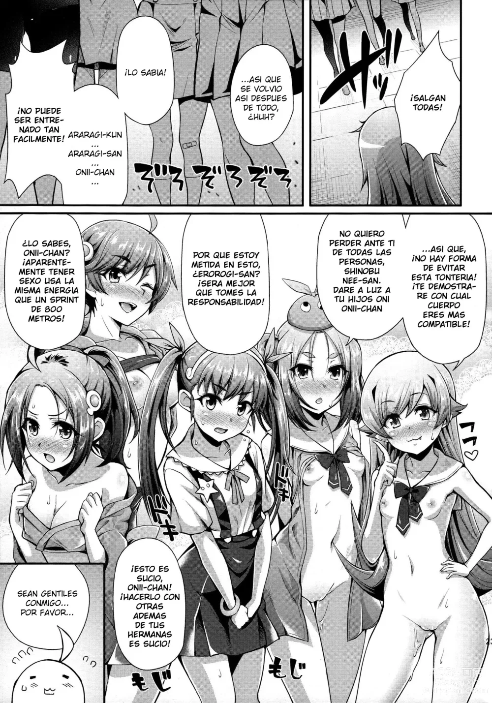 Page 22 of doujinshi Pachimonogatari Part 12: Koyomi Reform