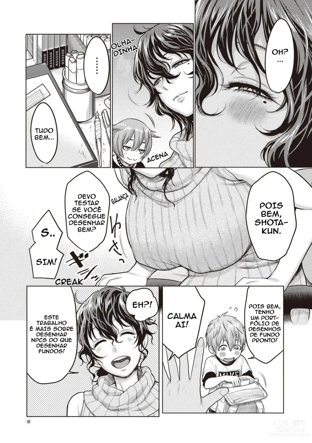 Page 4 of manga Doeromanga Sensei