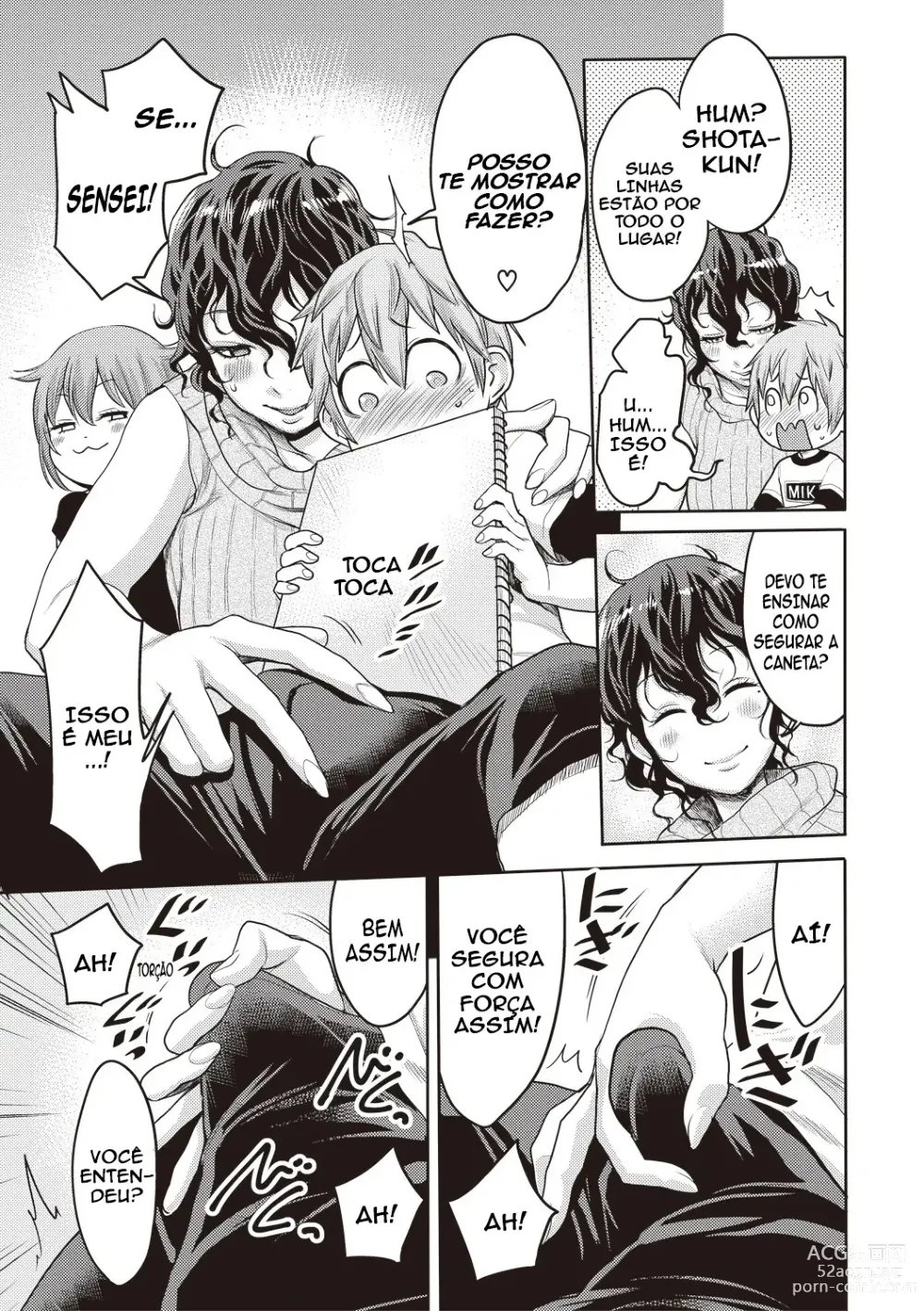 Page 9 of manga Doeromanga Sensei