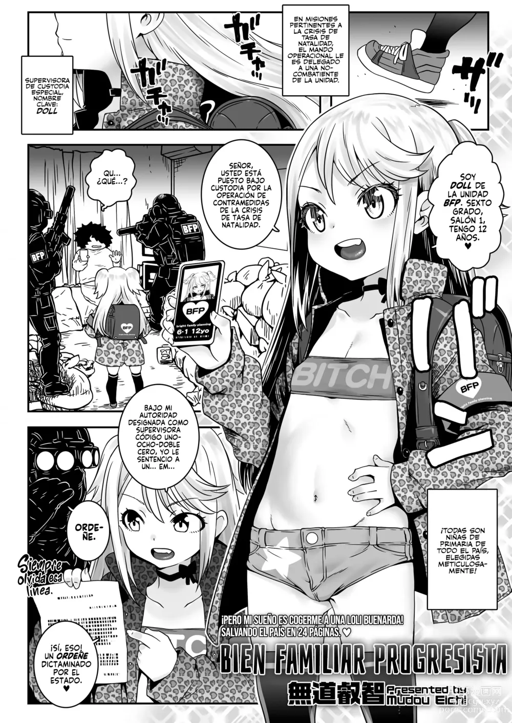 Page 2 of manga Bien Familiar Progresista