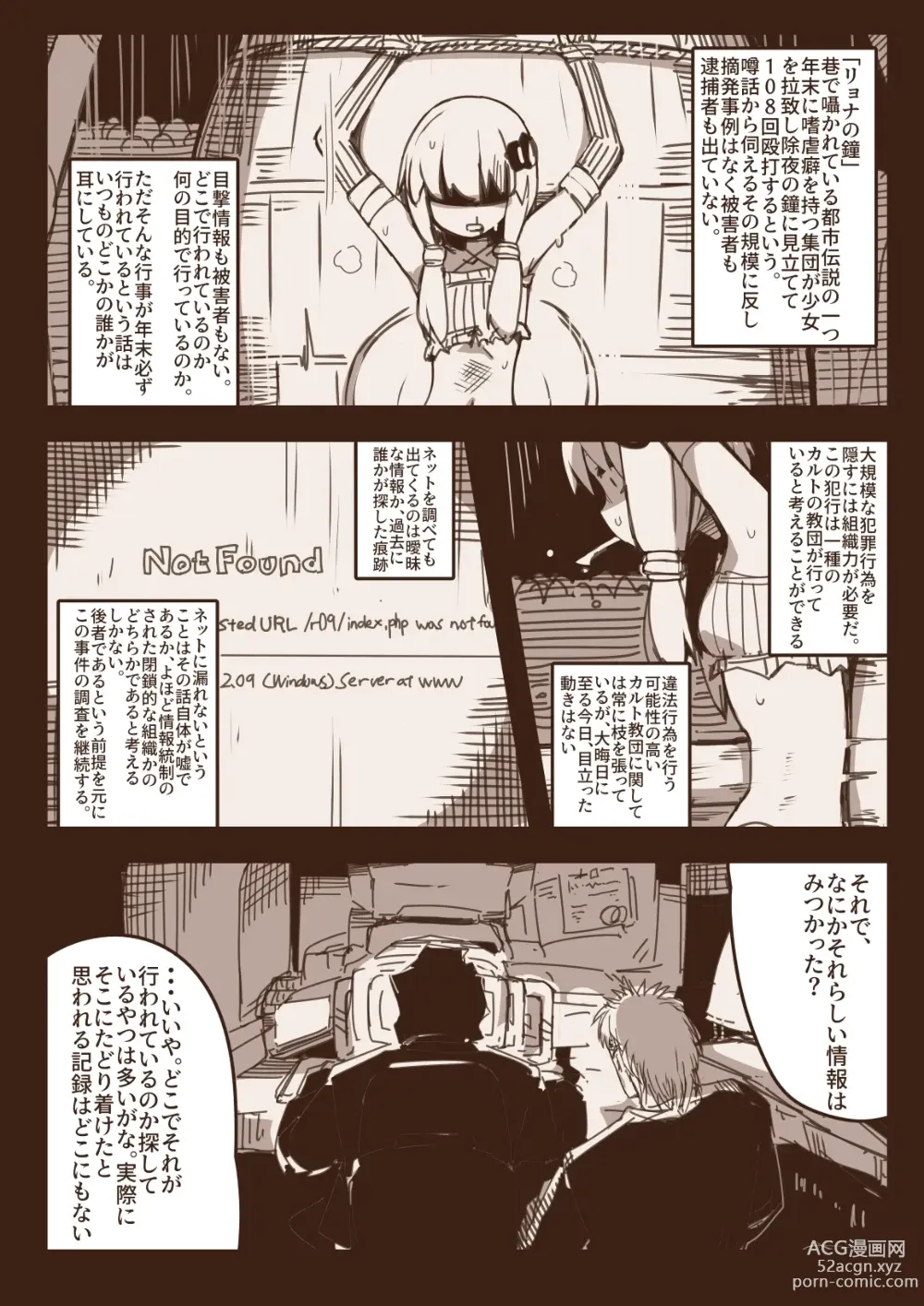 Page 2 of doujinshi Ryona no Kane 2020