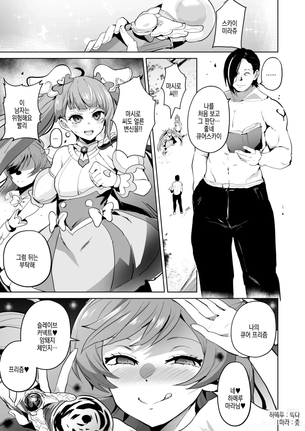 Page 3 of doujinshi 펼쳐지는 개변태 돼지큐어♥S