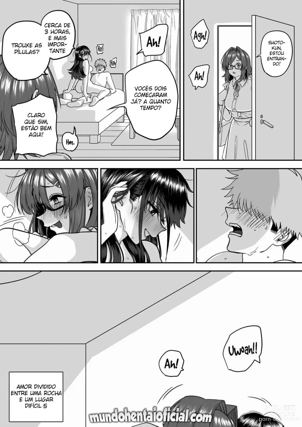 Page 83 of doujinshi Amor Dividido Entre uma Rocha e um Lugar Difícil 5