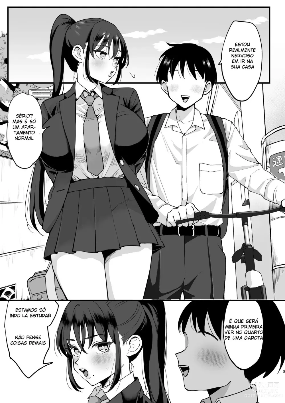 Page 2 of doujinshi Entranced Daughter and Natural Airhead Mother