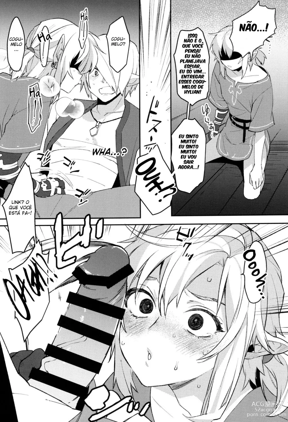 Page 7 of doujinshi The Legend of Link: Skyward 