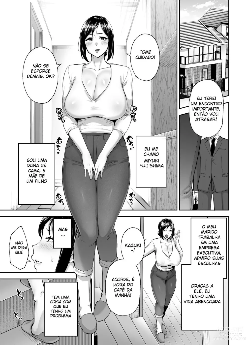 Page 2 of doujinshi The Closest And Most Erotic Woman To Me Is My Big Breasted Mama Miyuki ~Im A Mother But I'm Having Trouble Masturbating My Stupid Son~