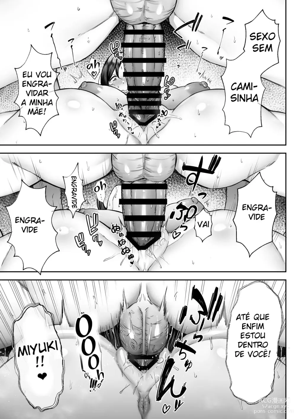 Page 38 of doujinshi The Closest And Most Erotic Woman To Me Is My Big Breasted Mama Miyuki ~Im A Mother But I'm Having Trouble Masturbating My Stupid Son~