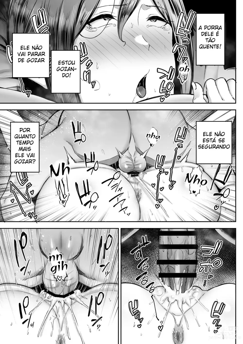 Page 42 of doujinshi The Closest And Most Erotic Woman To Me Is My Big Breasted Mama Miyuki ~Im A Mother But I'm Having Trouble Masturbating My Stupid Son~