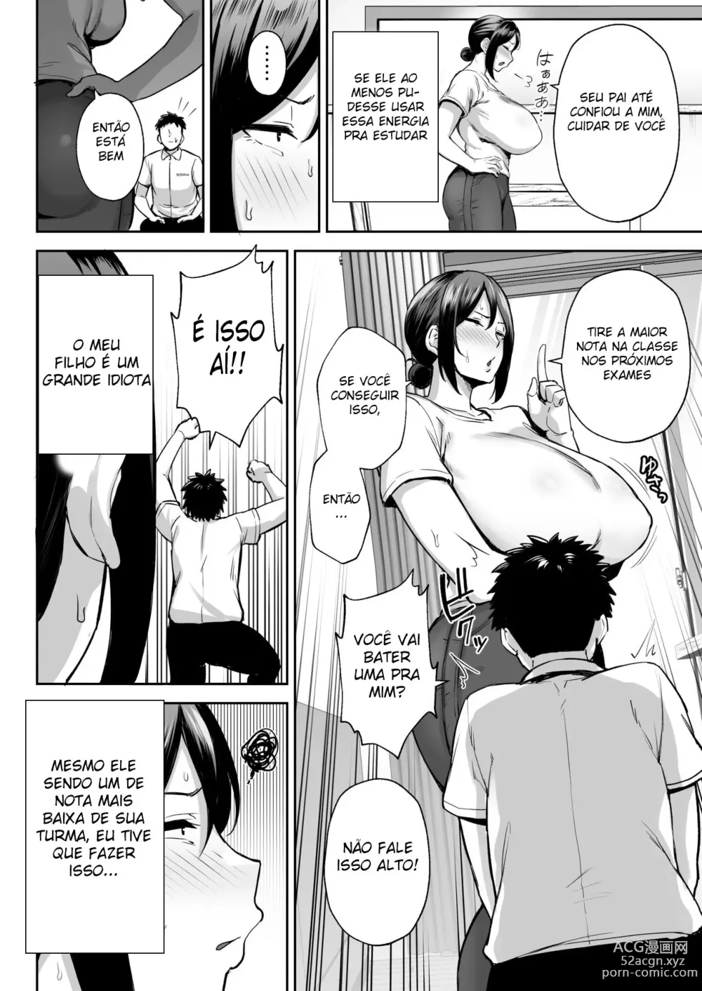 Page 7 of doujinshi The Closest And Most Erotic Woman To Me Is My Big Breasted Mama Miyuki ~Im A Mother But I'm Having Trouble Masturbating My Stupid Son~