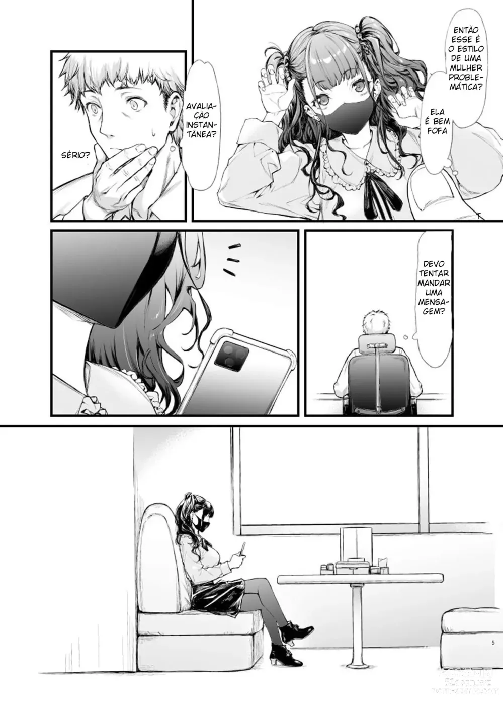 Page 5 of doujinshi I Want to Do It with a Landmine Girl