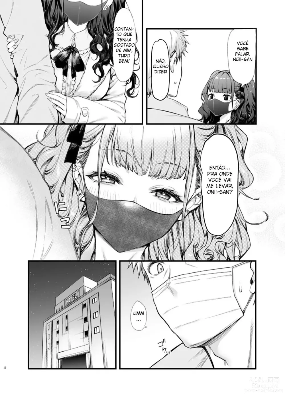 Page 8 of doujinshi I Want to Do It with a Landmine Girl