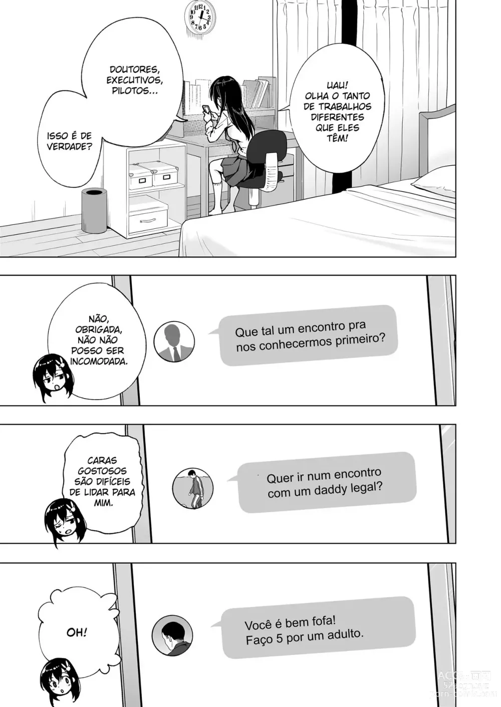 Page 14 of doujinshi Papakatsu Hajimemashita 3 ~Uraaka JK Hen 1~