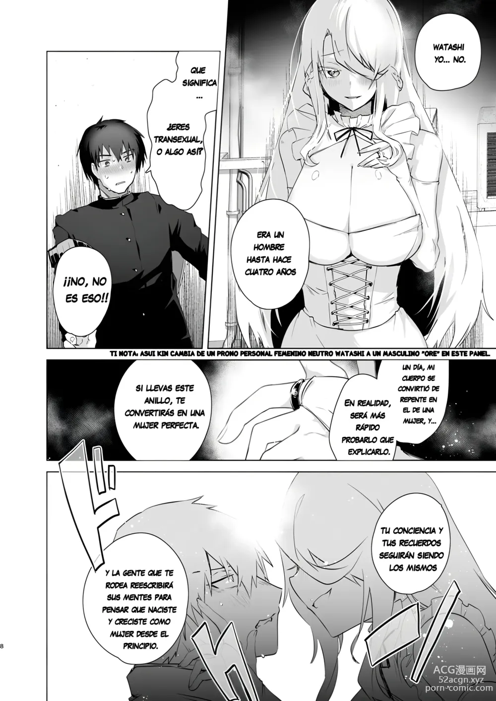 Page 7 of doujinshi TS Fukushuu Revenge 1 ~Me cambié de sexo, me convertí en una chica hermosa, me vengaré y cambiaré mi vida.!~