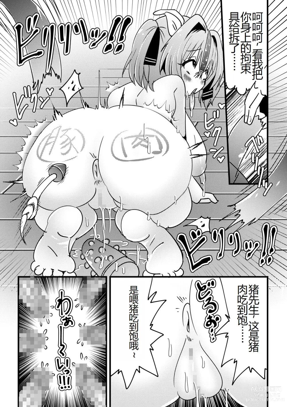 Page 19 of doujinshi Kyouran Niku Tenkan ~Osubuta ni Nottorareta Nyotai~