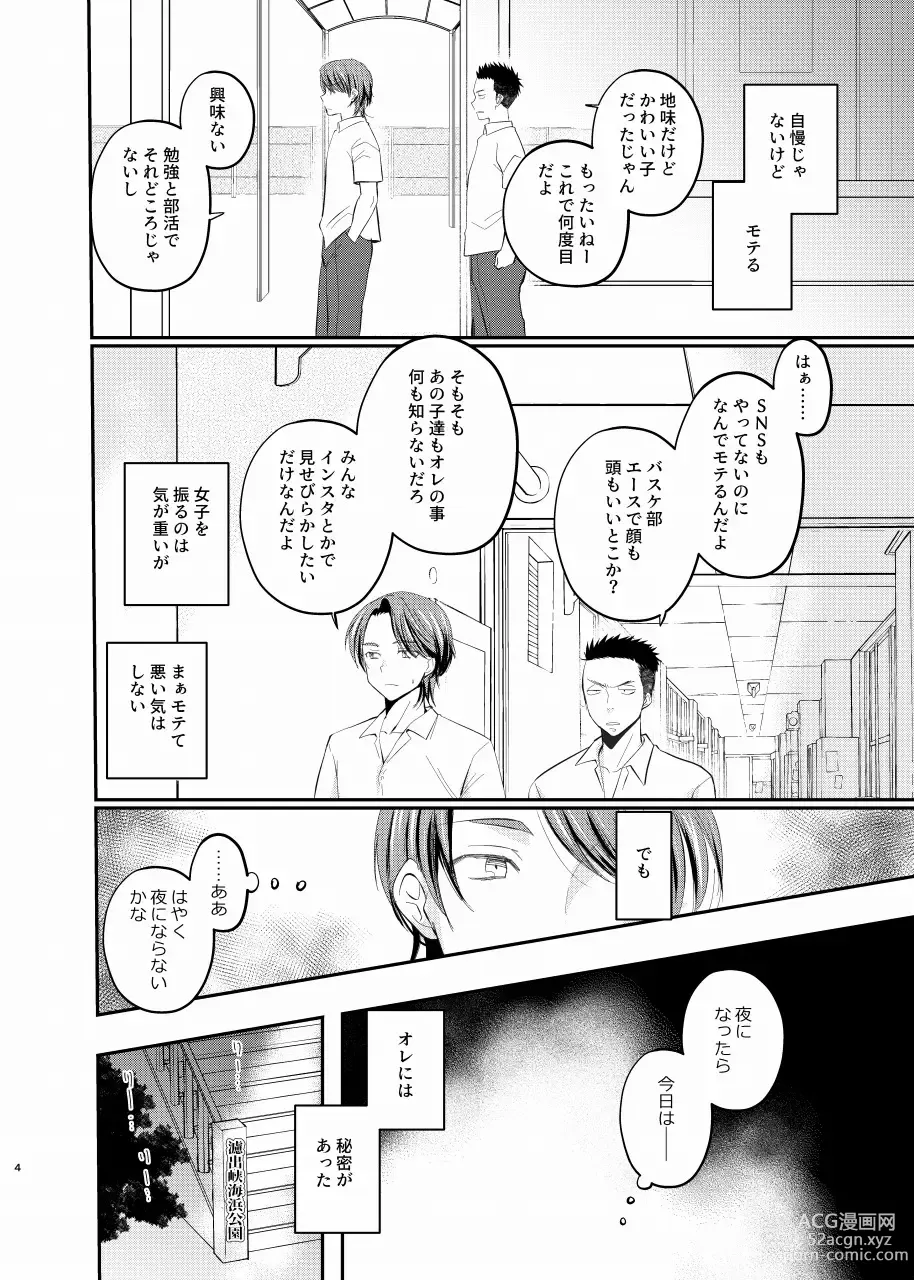 Page 3 of doujinshi Josou roshutsu shounen R