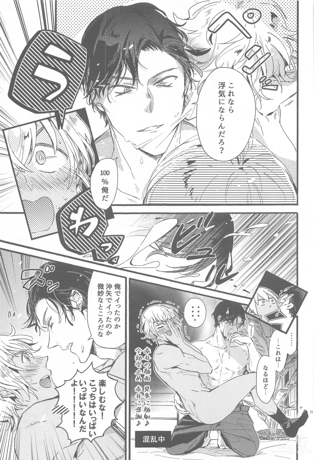 Page 16 of doujinshi Sorekoso Uwaki ni Naranai ka?