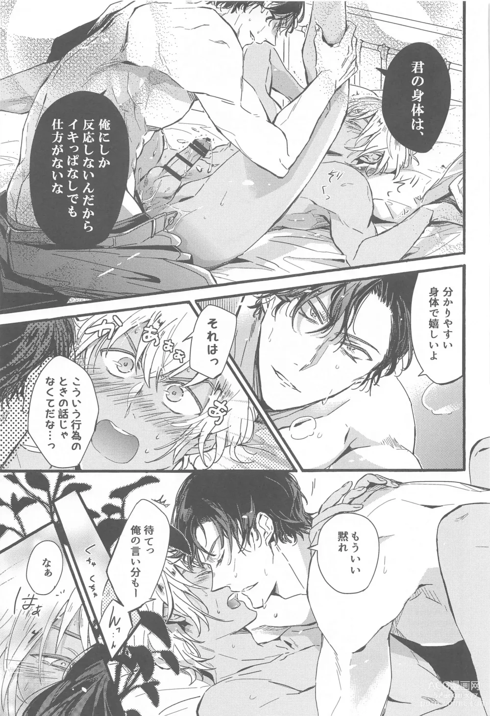 Page 18 of doujinshi Sorekoso Uwaki ni Naranai ka?