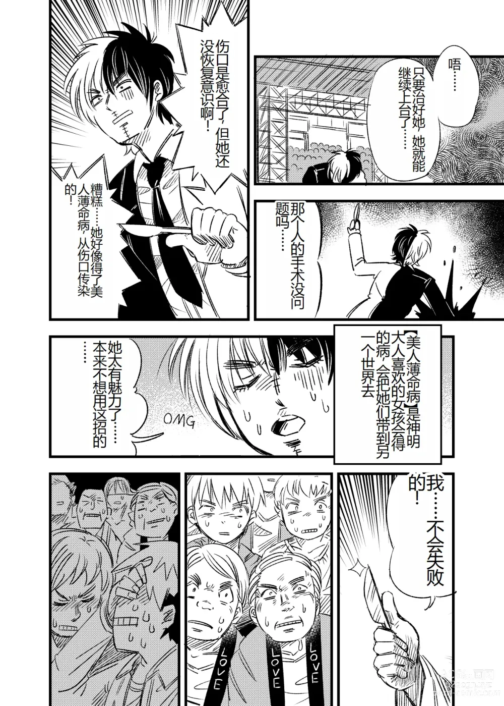 Page 5 of doujinshi Kyouran Futanari Idol Jigoku