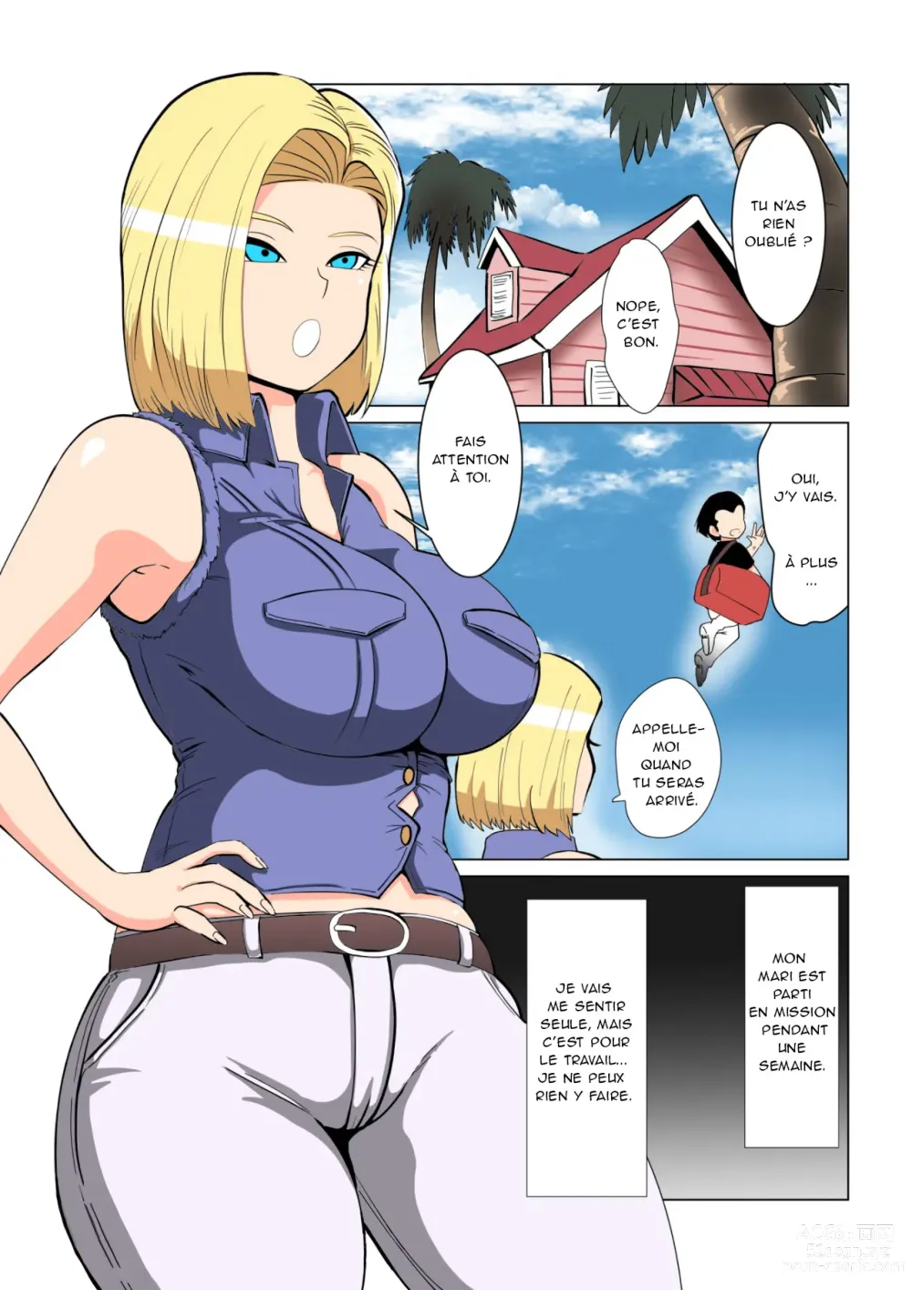 Page 3 of doujinshi DRAGON-HOLE Blonde Housewife Edition (decensored)