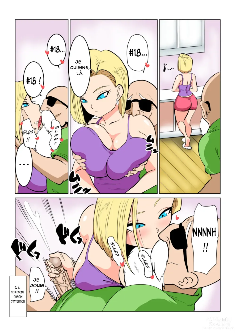 Page 8 of doujinshi DRAGON-HOLE Blonde Housewife Edition (decensored)