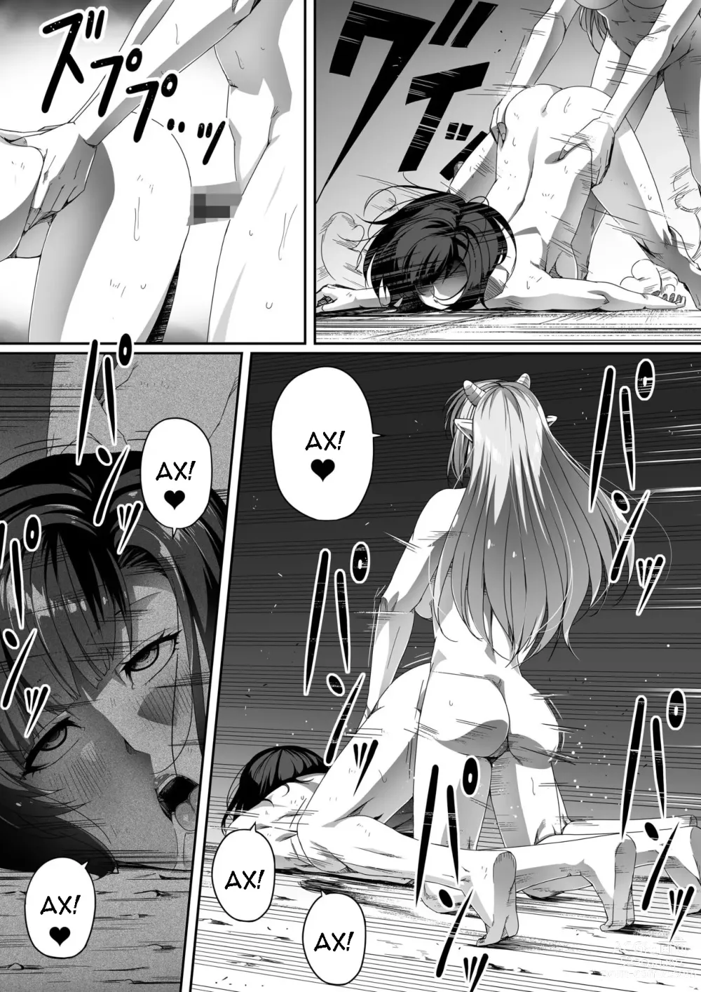 Page 70 of doujinshi Chikara Aru Succubus wa Seiyoku o Mitashitai dake. 1