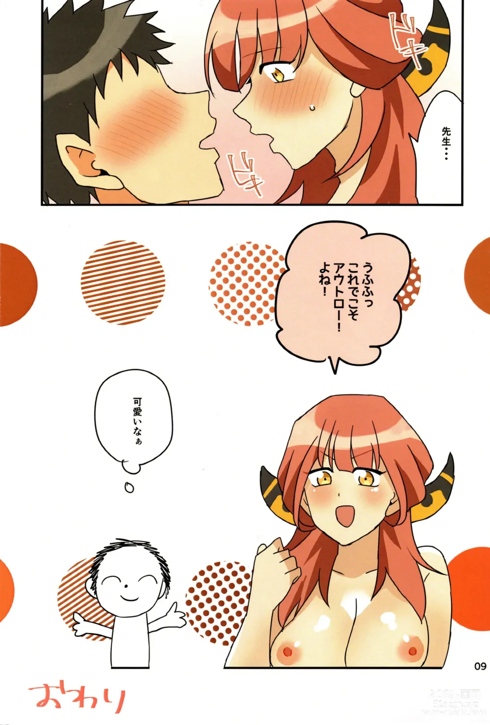 Page 8 of doujinshi Watashi wa Aru no Anal ga Iin da yo!!