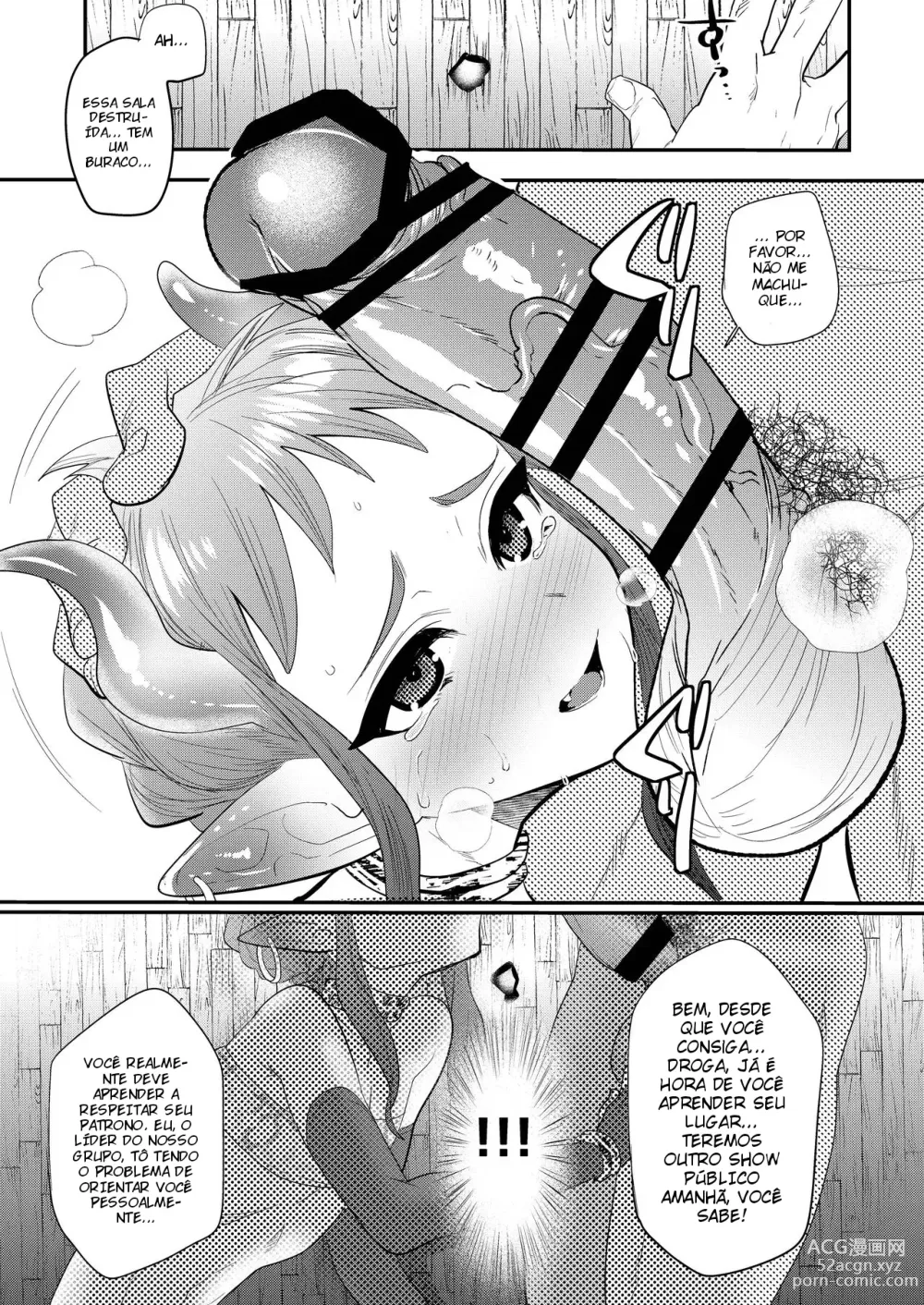 Page 4 of doujinshi Nozoki Ana, Todokanai Koe