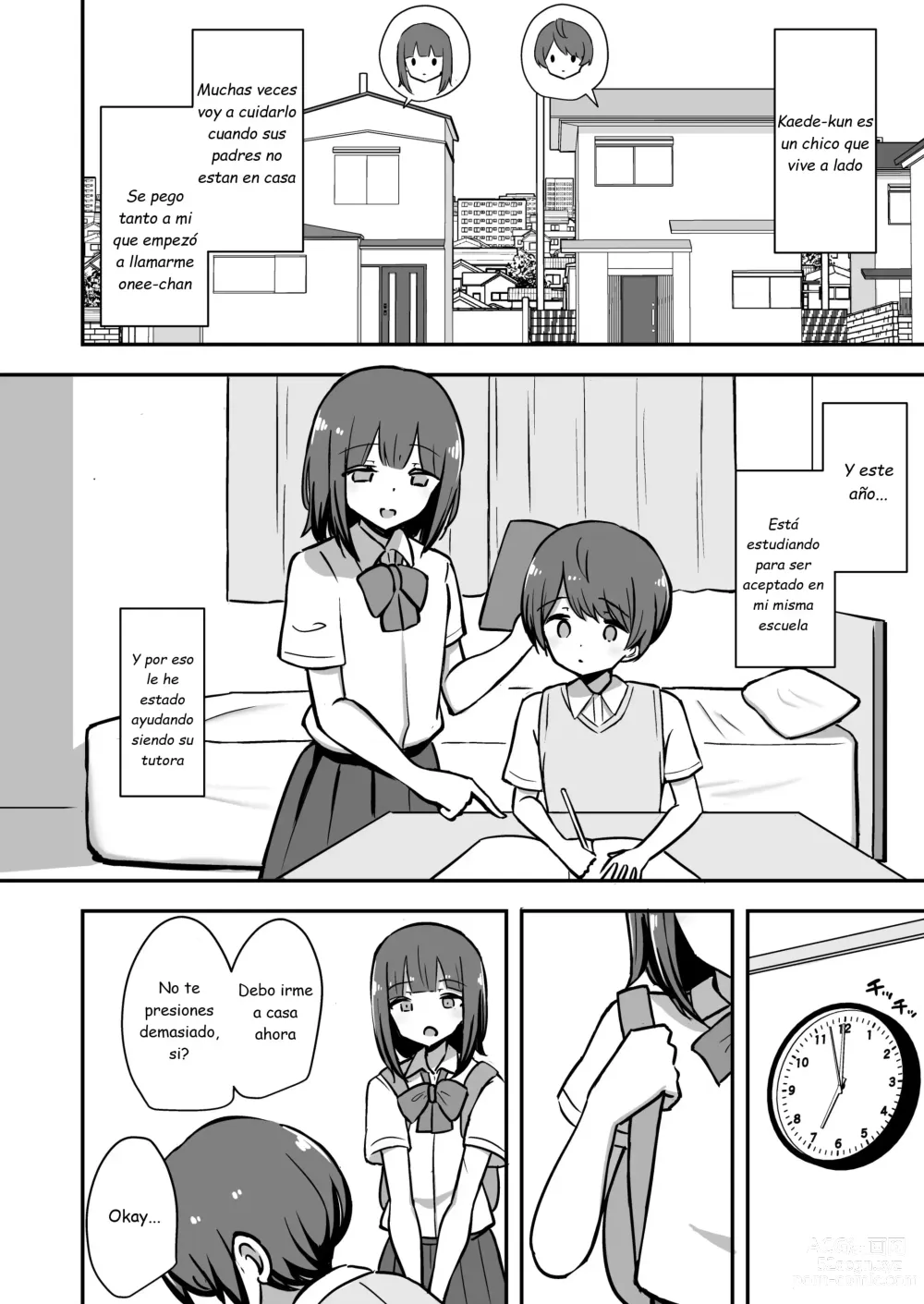 Page 3 of doujinshi Boku To Onee-San No Kimochii Obenkyou