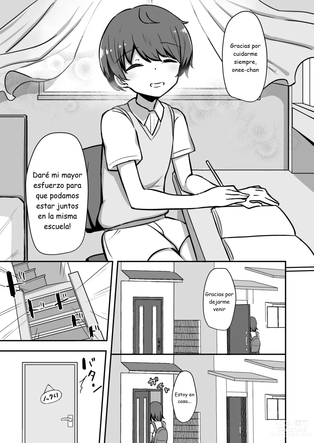 Page 4 of doujinshi Boku To Onee-San No Kimochii Obenkyou